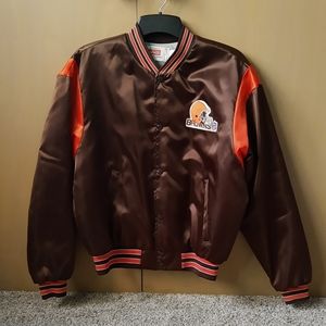 Vintage Cleveland Browns Bomber Jacket
